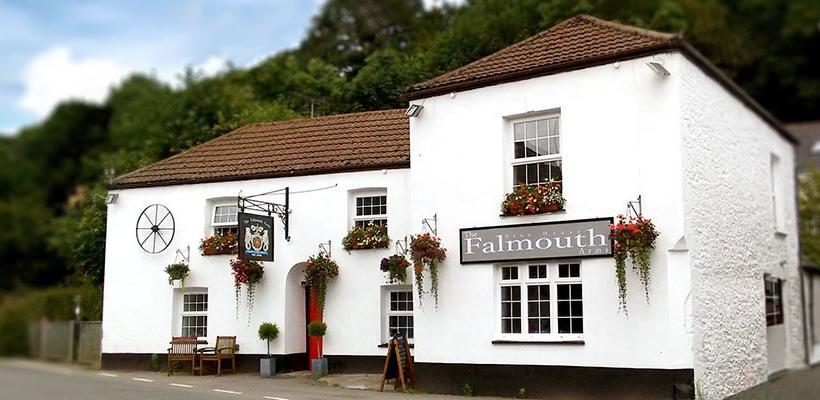 ホテルThe Falmouth Arms Ladock トルーロー エクステリア 写真